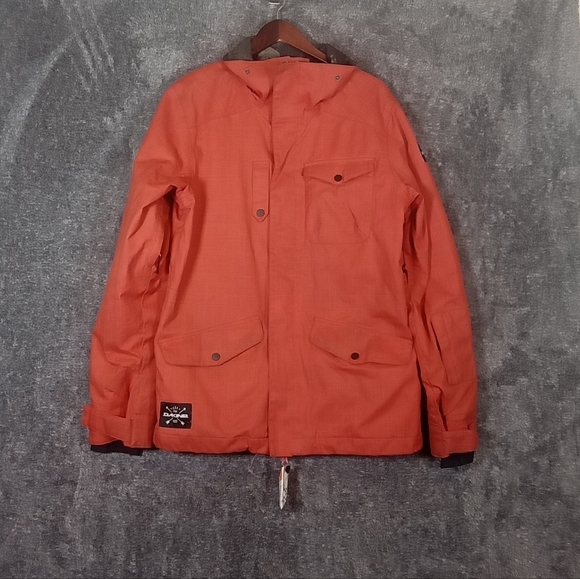 Dekine mercer ski men's jacket orange primaloftOutdoor Gorp medium